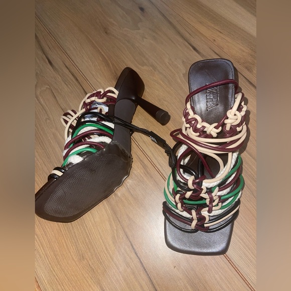 Cute Heel Sandals Créate for Zara Woman || Size 36 || - Picture 4 of 13